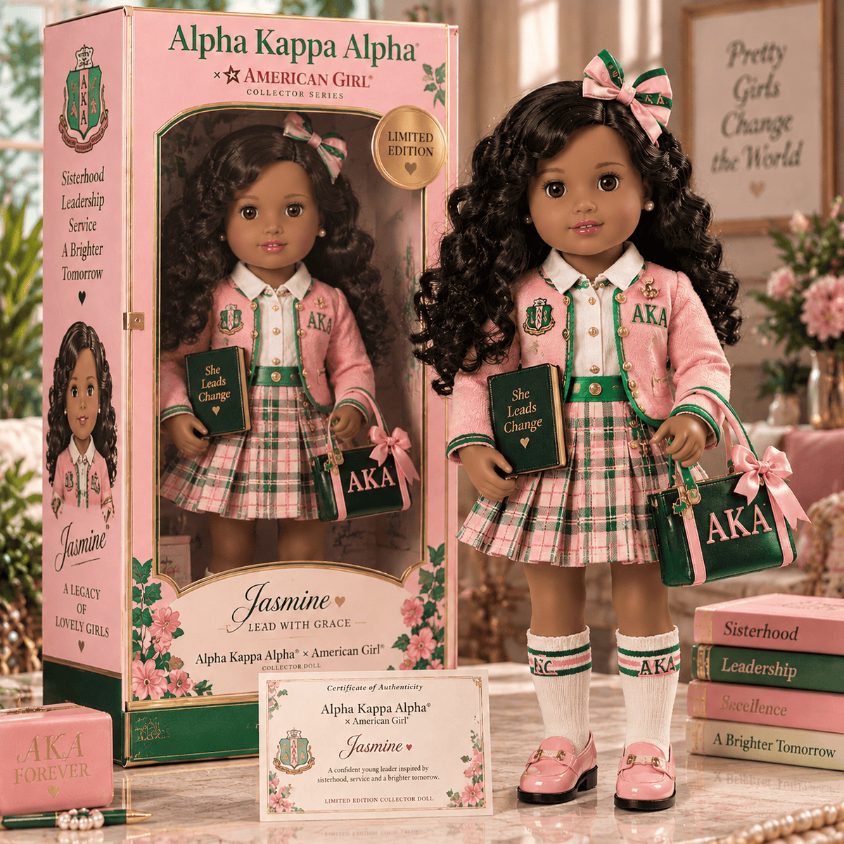 Premium AKA Commemorative Collector Doll PDL