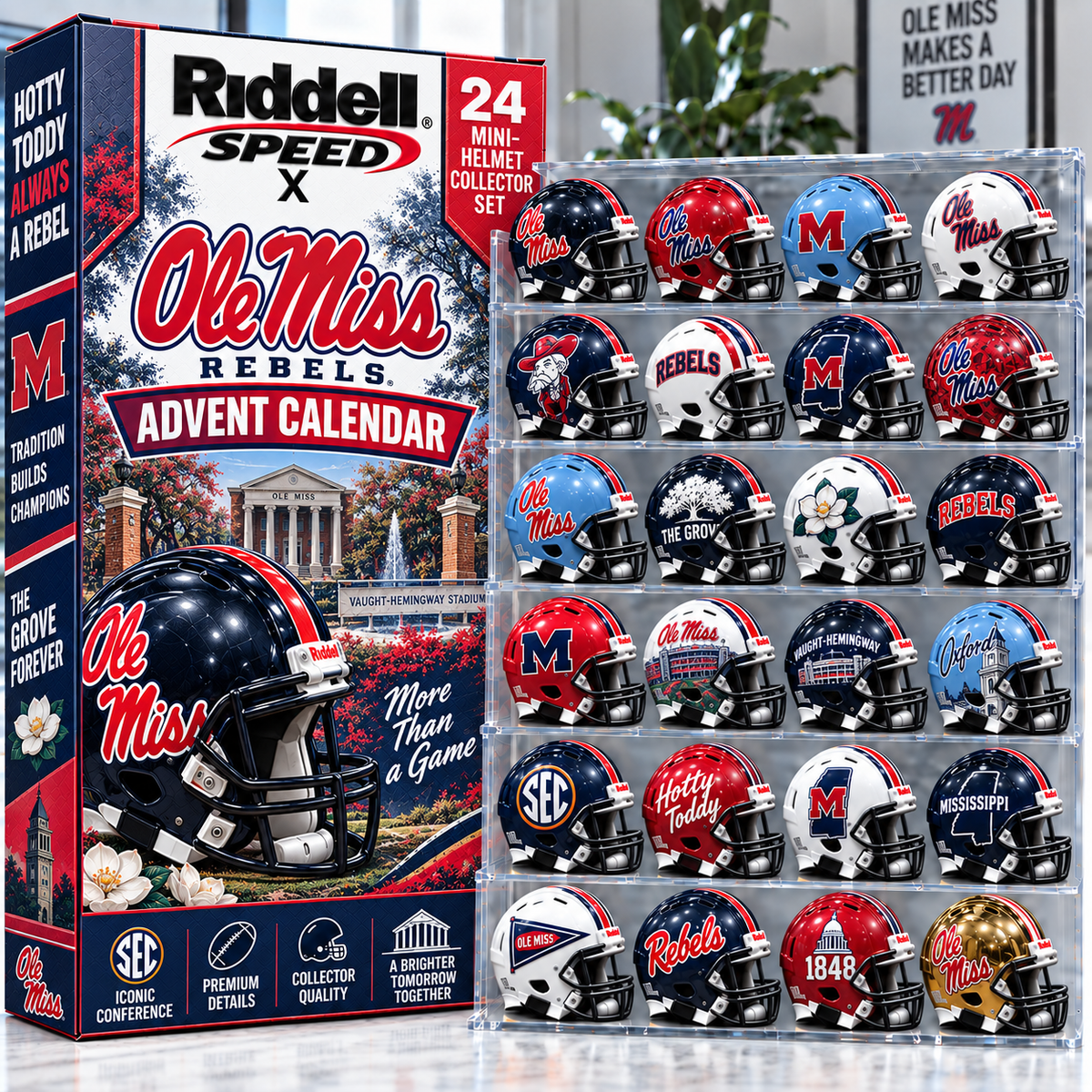 Premium OMR Mini Helmet Advent Calendar PDL