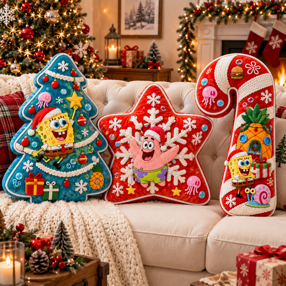 SBP Christmas Tree Base Pillow Set HTTT