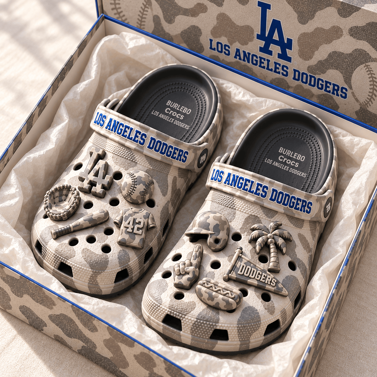 LAD Premium Deer Camo Charm Clog PTKL