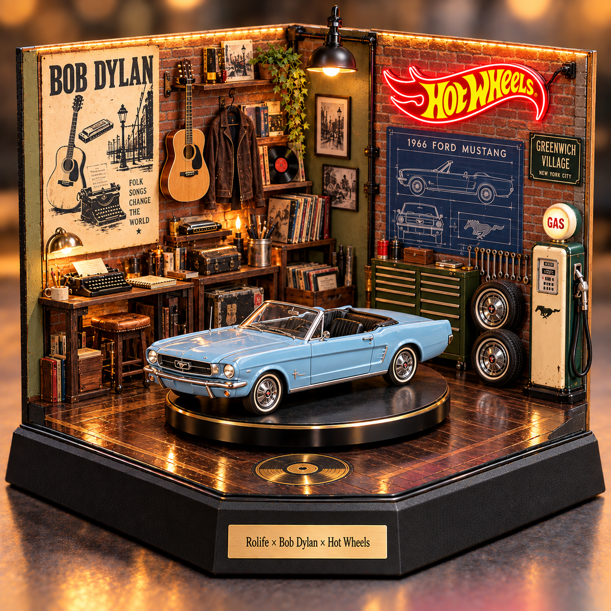 BDL Collectible Car Garage Diorama PNPA