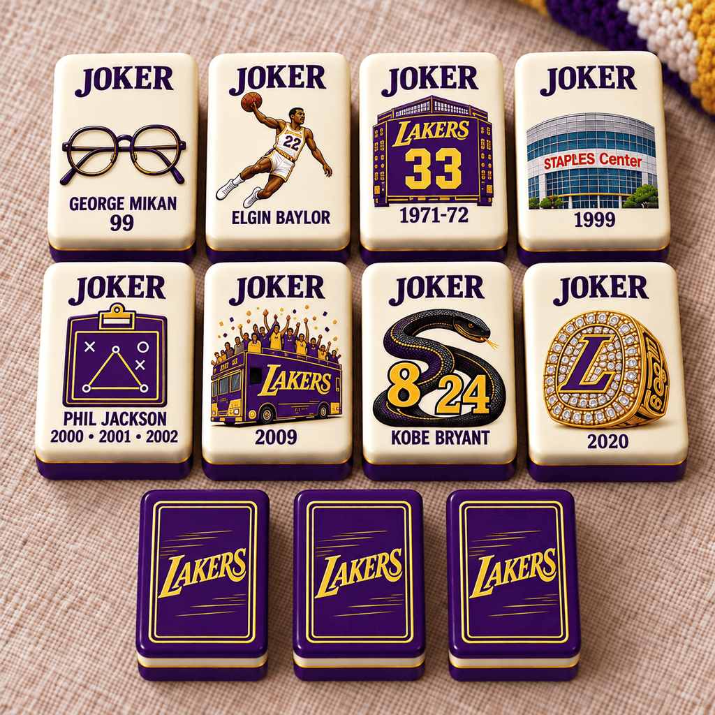 Premium LAL Mahjong Tiles Set TTMH