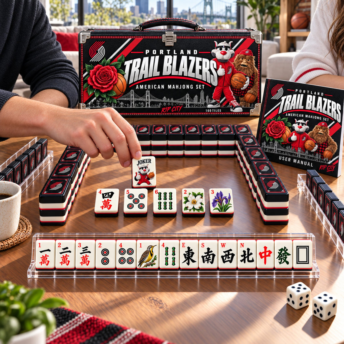 Premium PTBZ Mahjong Tiles Set PVNA