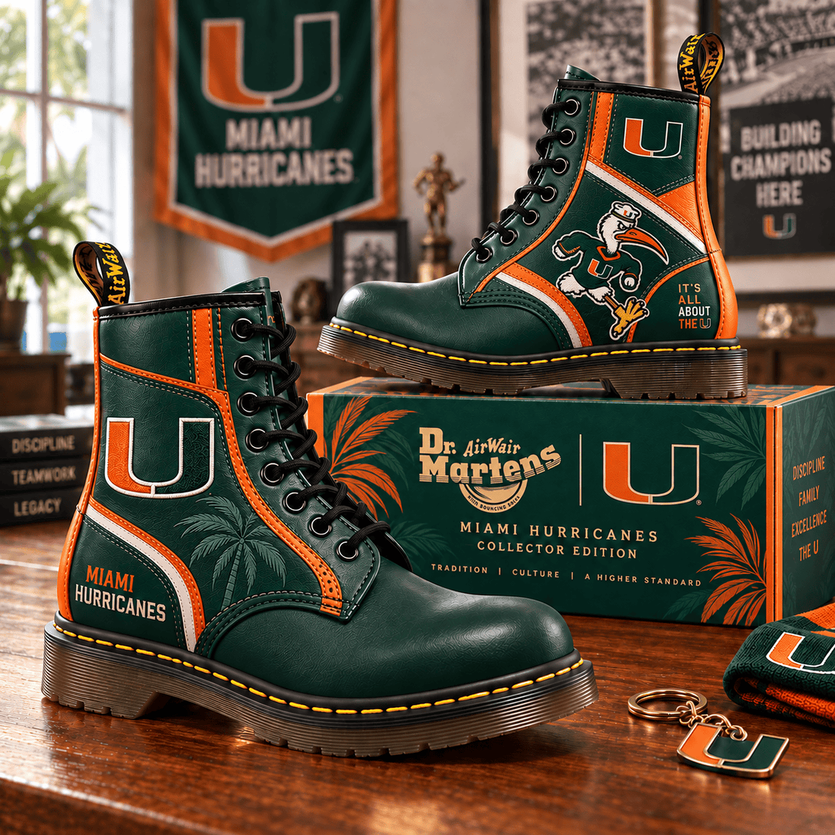 MHC Premium Leather Lace-Up Boots LNTH