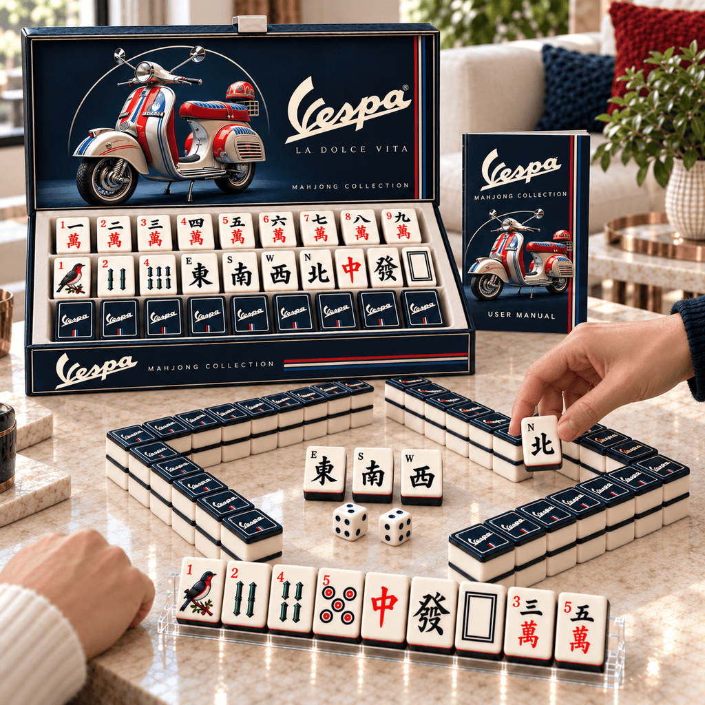 Premium VSP Mahjong Tiles Set TTMH
