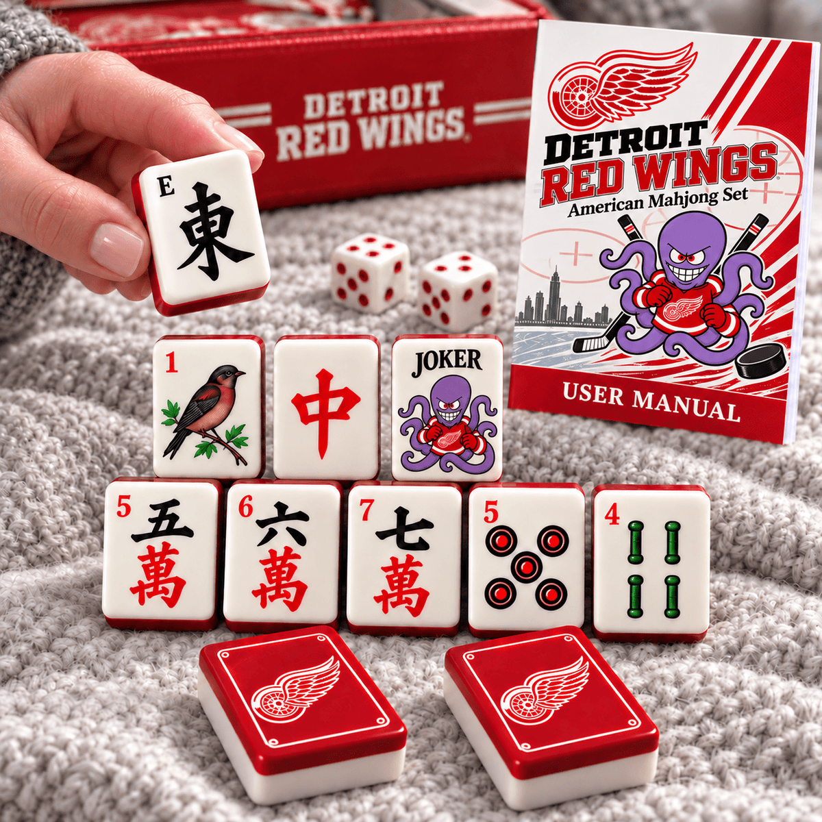 Premium DRW Mahjong Tiles Set TTMH