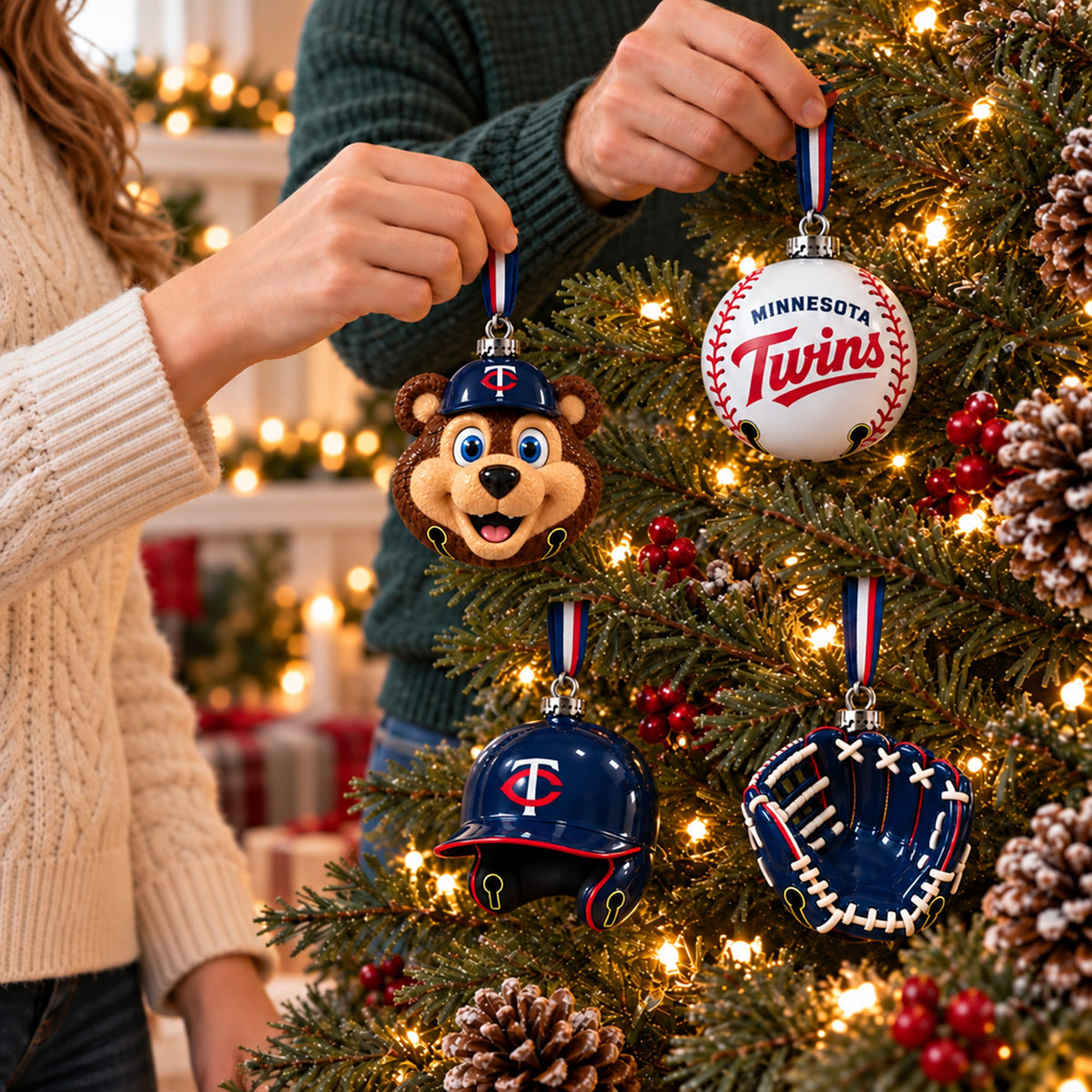 Premium MNST Christmas Bell Ornament PVNA