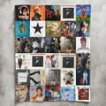 DVB Albums Collage Sherpa Blanket BMD