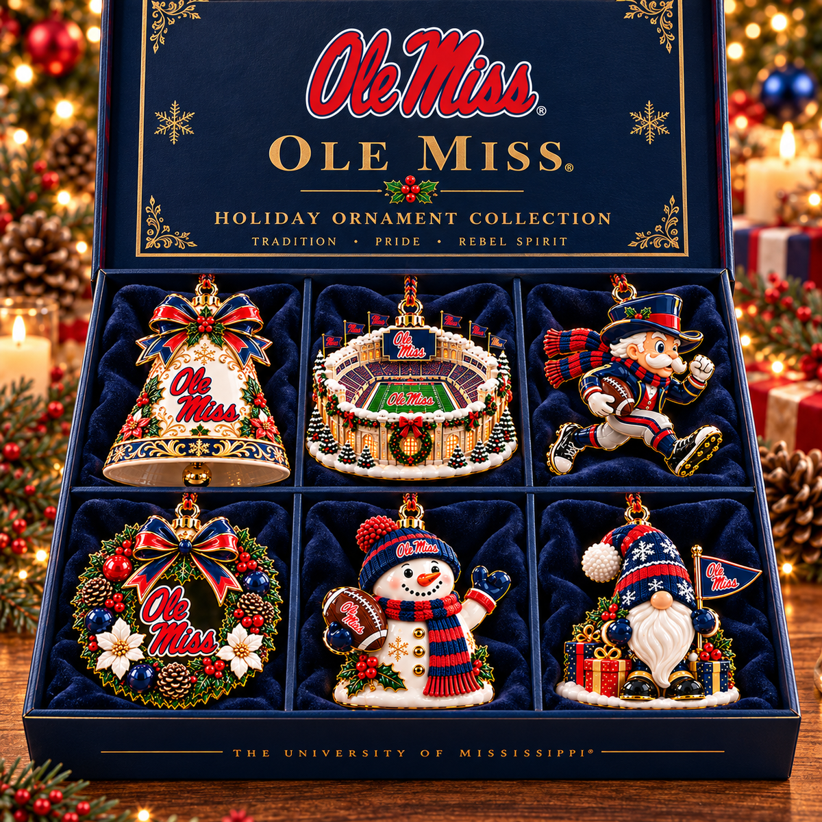 OMR Premium Christmas Tree Ornament Set BMD