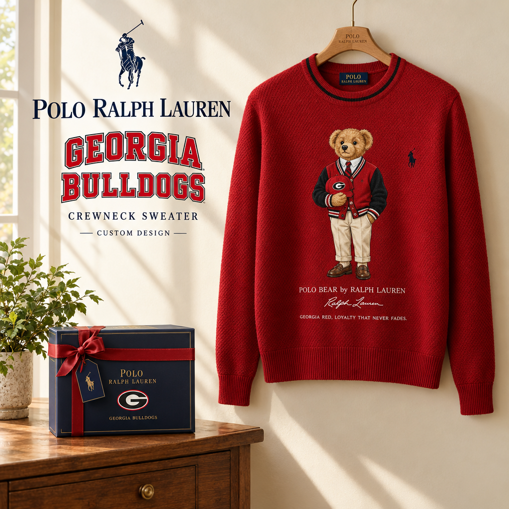 Georgia Bulldogs Premium Crewneck Sweater