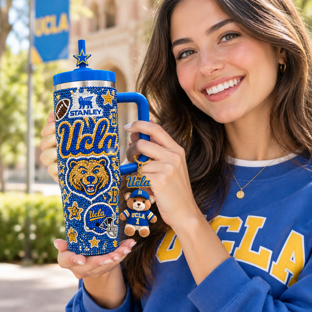 UCLA Bruins 40oz Tumbler With Handle TTNL