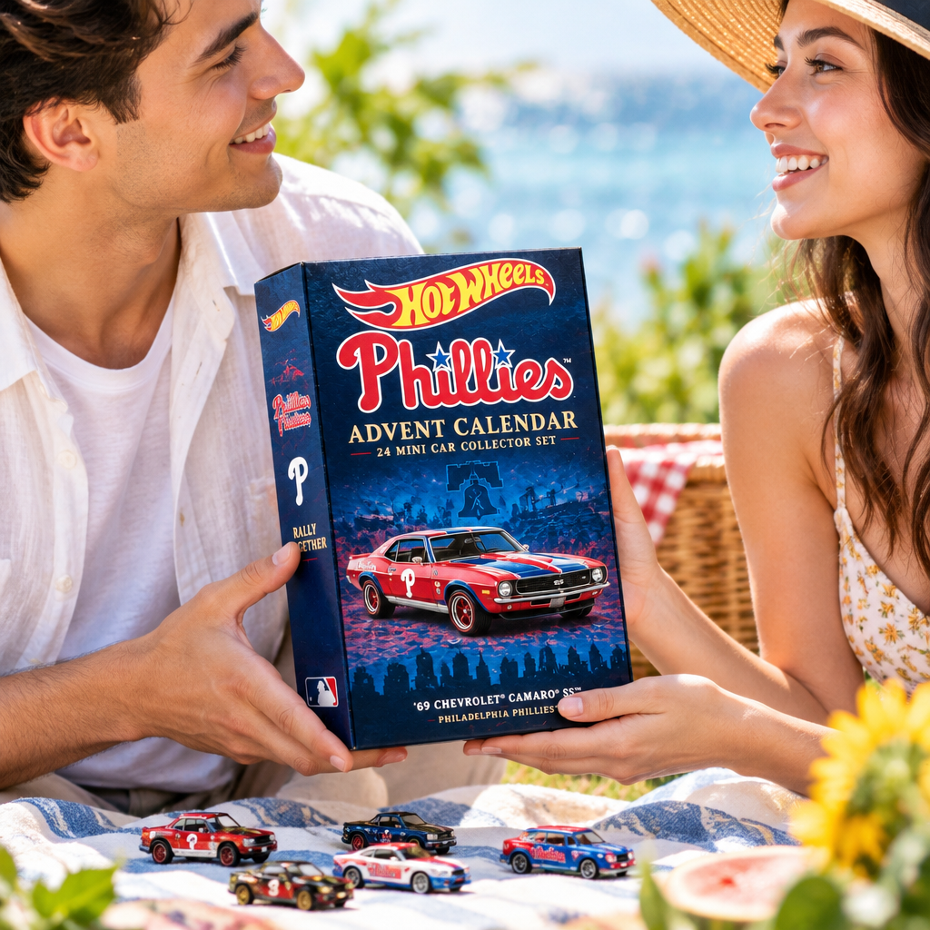Philadelphia Phillies Premium Mini Car Advent Calendar