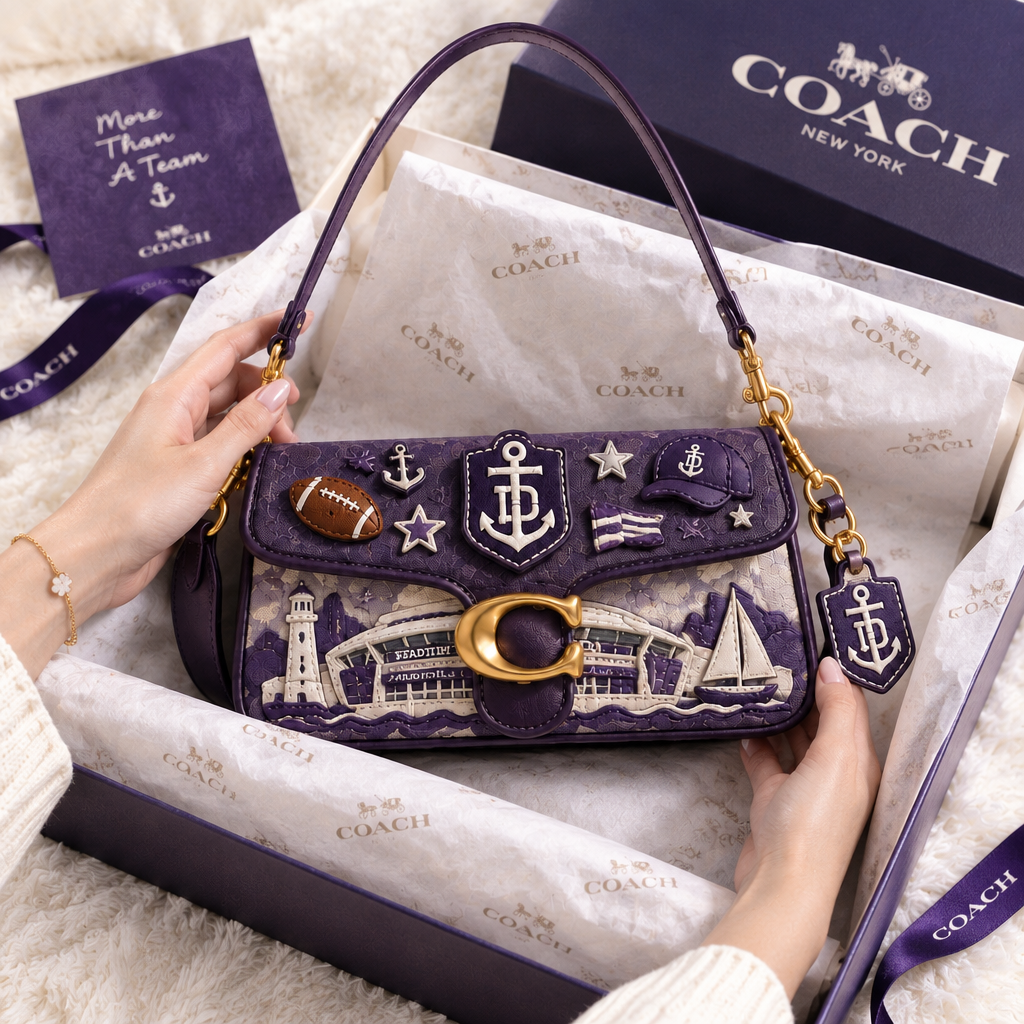 Fremantle Dockers Coach Shoulder Cross With Charm